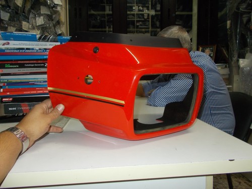 Cupolino rosso per moto morini - cupolino,