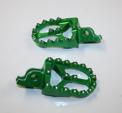 Reposes pieds vert moto - vert, cross