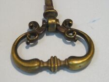 MANIGLIA PER CASSETTO COMODINO comò in OTTONE BRONZO stile antico pieghevole di