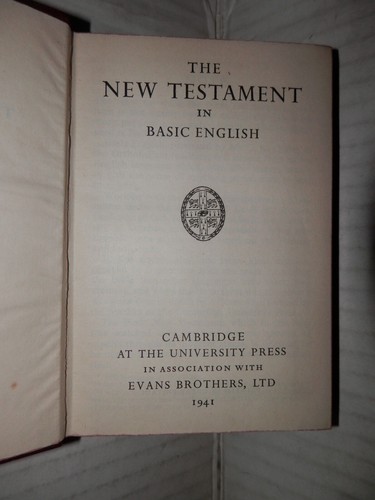 The new testament basic - the,