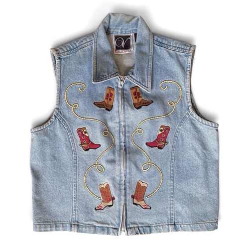 Valencia gilet jeans - gilet,