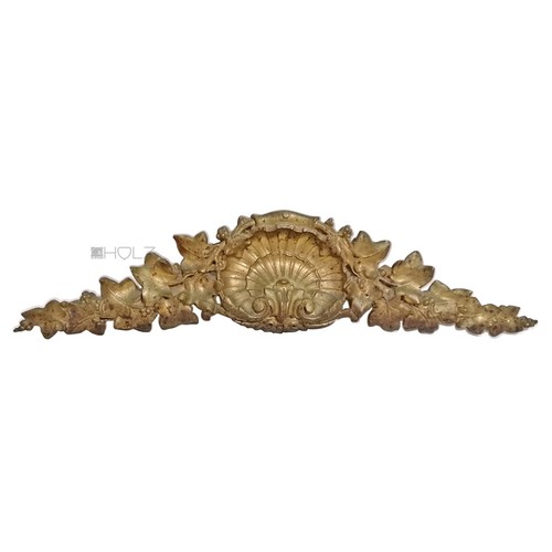 Sopra porta bronzo shell edera - sopra,