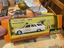 solido break  peugeot  504 ambulance