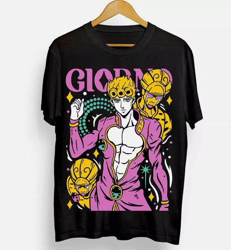 Shirt anime giorno giovanna - anime,