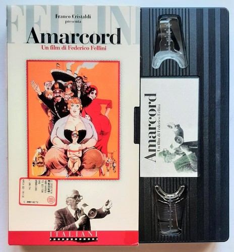 Vhs amarcord film commedia - vhs,