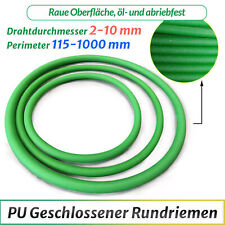 Cinghia tonda in PU diametro 2mm-10mm cinghia di trasmissione chiusa cinghia trapezoidale
