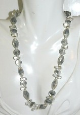 Collana Vintage In Vetro Givre