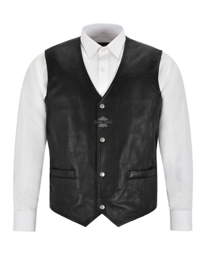 Gilet uomo pelle - , formale