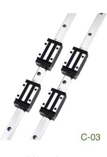 2pcs 600mm HGR20 HGH20 Guida