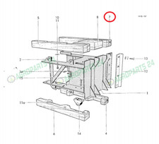 Binario in legno guida legno