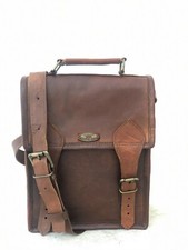 Donna pelle Vintage Messenger