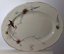 Vassoio ceramica dipinto