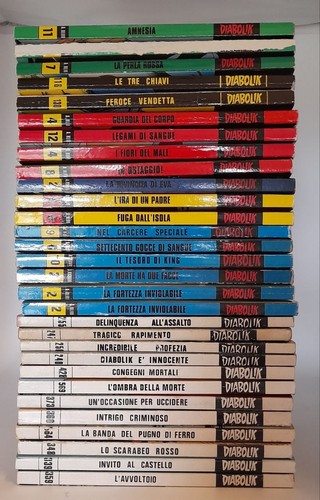 Lotto fumetti diabolik - lotto, 30