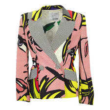 Blazer in seta Moschino