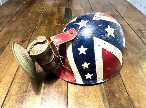 Casco mining vintage minatore - vintage,