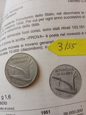 moneta da 10 lire del 1955