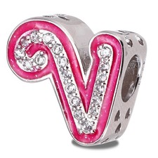 Charm lettera per bracciali - lettera,
