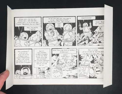 Herge tintin on a - -,