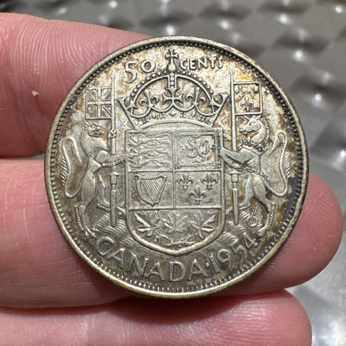 Moneta cents canada - canada, 1954