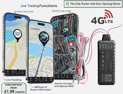 Tracciatore gps - tracciatore, 4g