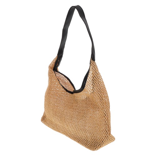 Borsa mare grande paglia - ,