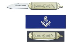 Coltello tascabile massonico. 
