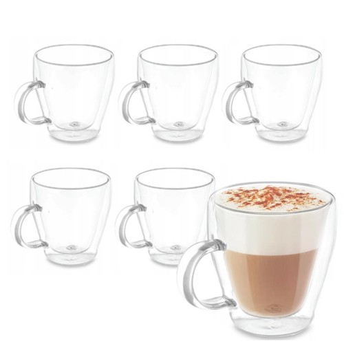 Set tazze vetro borosilicato - set,