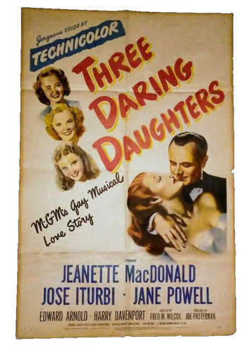 Poster mgm firmato tre figlie - poster,