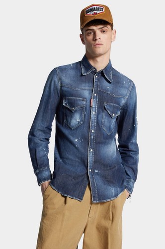 Dsquared2 camicia uomo moda - dsquared2,