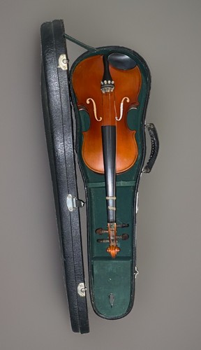 Vintage violin with - vintage,
