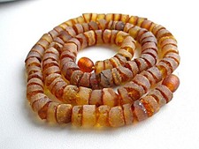 VERA COLLANA  CRUDA DALL'AMBRA