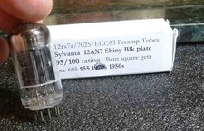 Piatto Sylvania 12ax7 nero