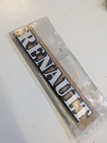 Scritta stemma renault - renault, oe