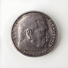 Moneta Germania 2 reichsmark 1938 argento Silver Coin