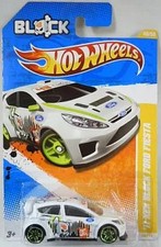 1/64 ’11 Ken Block Ford Fiesta White Hot Wheels 2011 Hw Premiere V0036- Mini Car