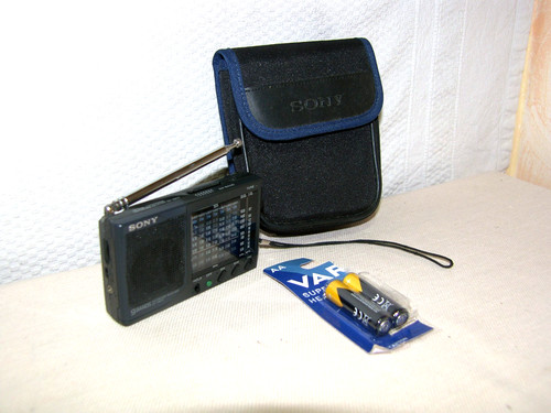 Radio tascabile sony icf - tascabile,