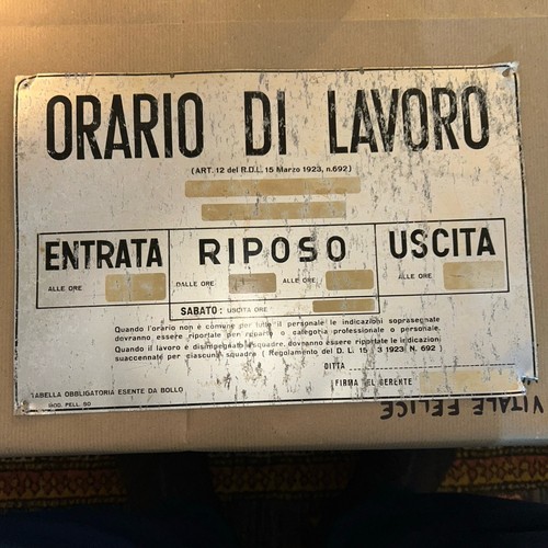 Tabella cartello insegna - tabella,