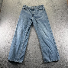 Zara Jeans Donna 6 Blu Cotone