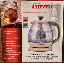 Bollitore Tisaniera Girmi BL 41 Vetro Prezzo Promozionale Nuovo!! 