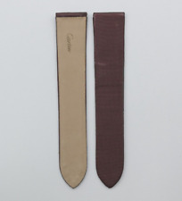 Cartier Tank cinturino orologio watch strap stoffa bordeaux ref.KD25XW65 18/16mm