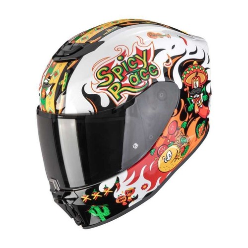 Casco moto integrale per