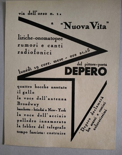 Futurismo depero nuova - futurismo,