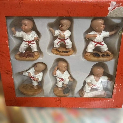 Set figurine karate dojo boy - 6,