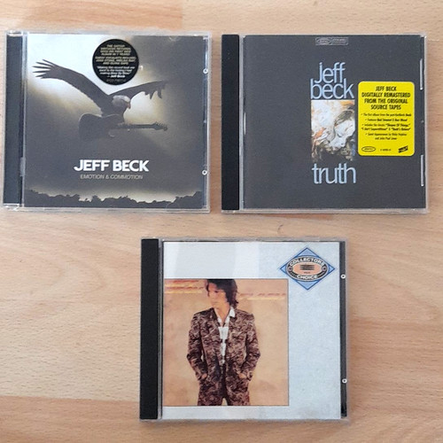 Jeff beck cds - jeff,