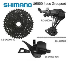 Shimano CUES U6000 10 Velocità Gruppo Cassetta Cambio Catena Deragliatore Posteriore