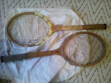 2 RACCHETTE DA TENNIS D'EPOCA  IN LEGNO :  '  MAXIMA TORNEO ' !