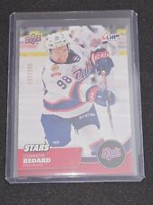 2021-22 Upper Deck CHL Connor Bedard Exclusives Parallel Stars 92/100 #302 RARO