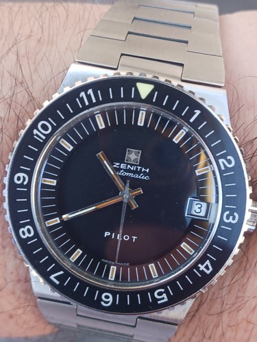 Zenith diver pilot - zenith, vintage