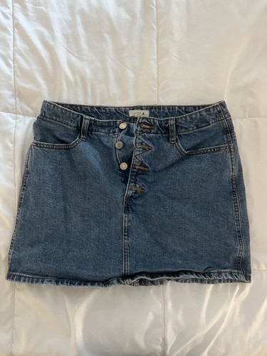 Minigonna garage denim - denim, donna