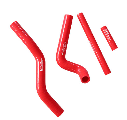 Red silicone radiator hose - red,